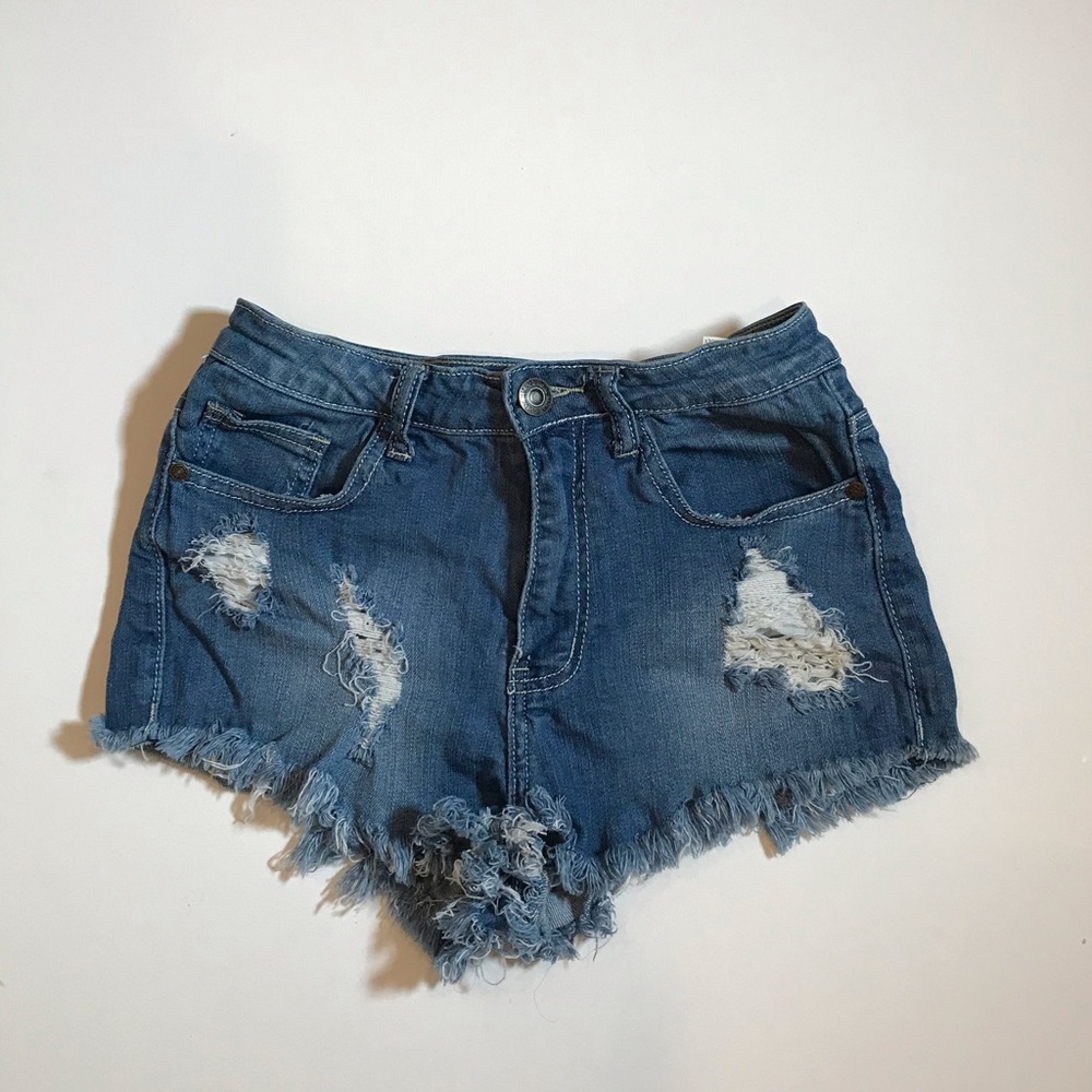 Distressed Shorts